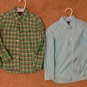 Toddler Ralph Lauren Long sleeve Polo Shirts